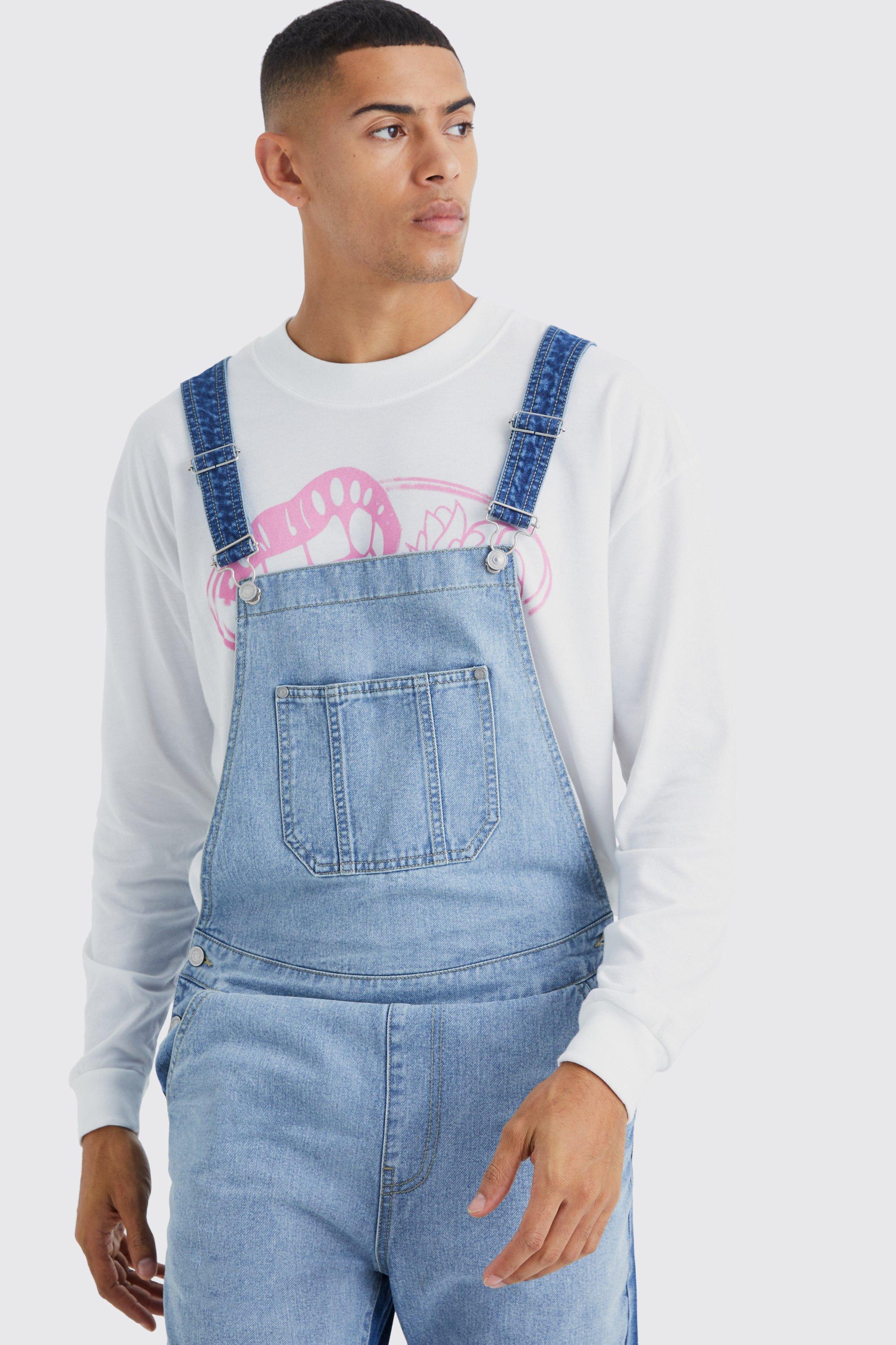 Light best sale blue dungaree